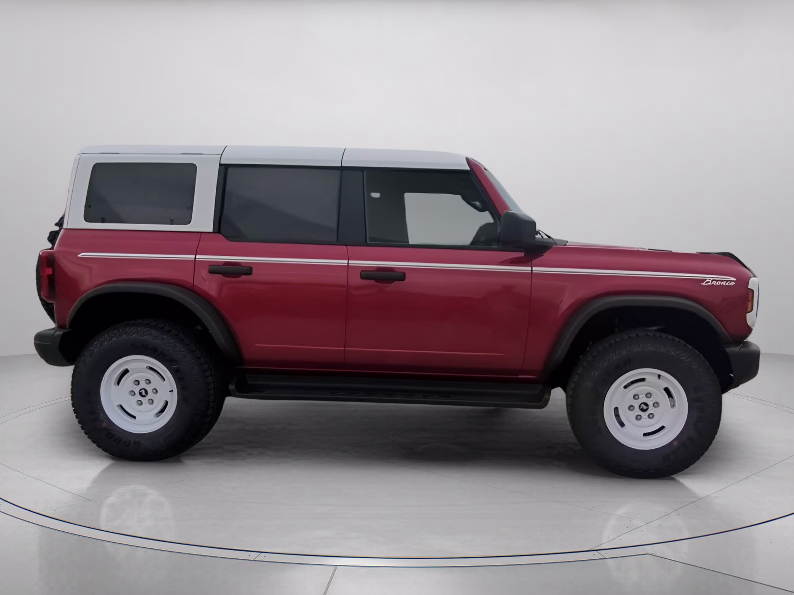 2026 Ruby Red Metallic Tinted Clearcoat Ford Bronco Heritage Edition 4X4 Convertible
