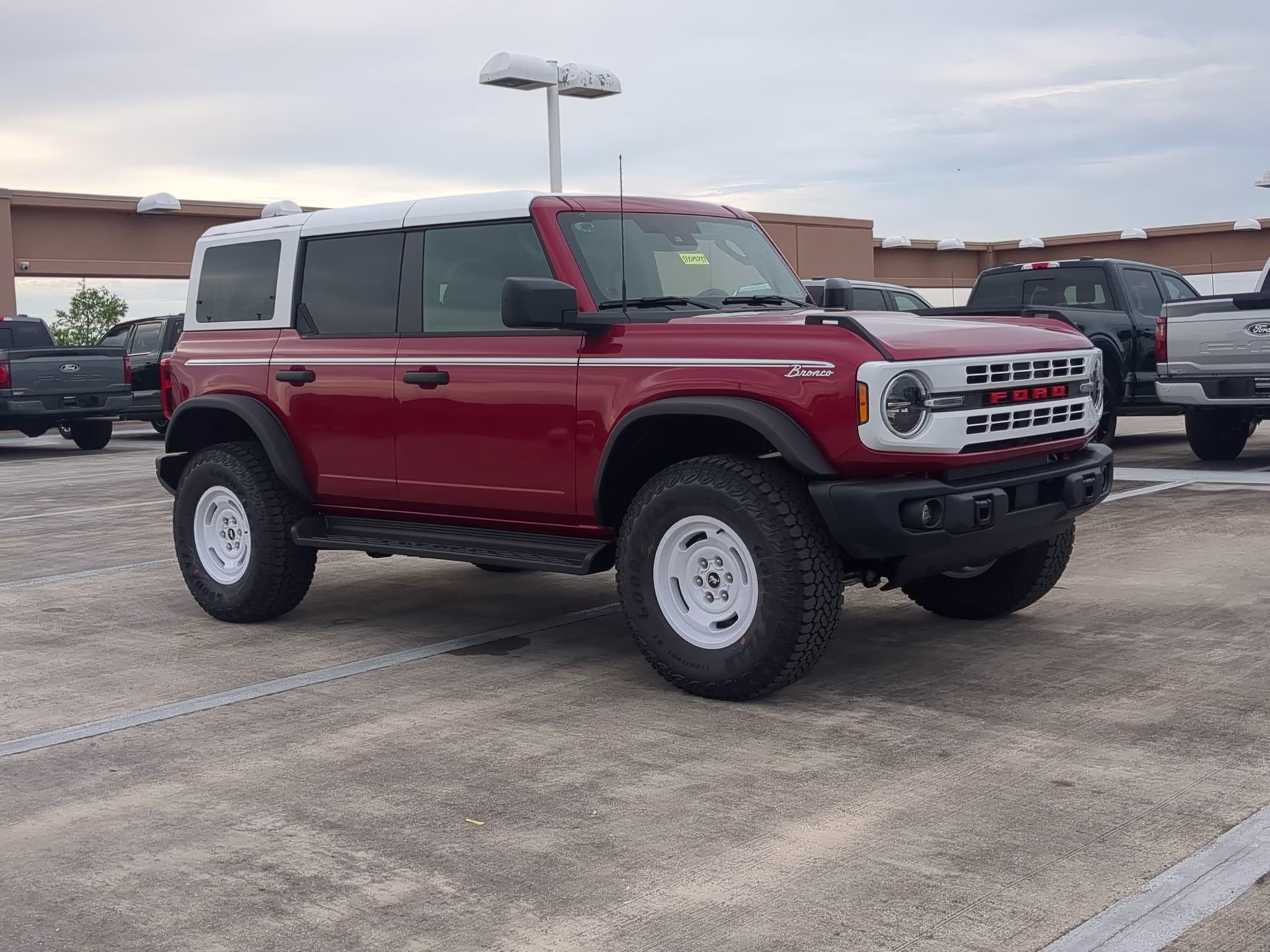 2026 Ruby Red Metallic Tinted Clearcoat Ford Bronco Heritage Edition 4X4 Convertible