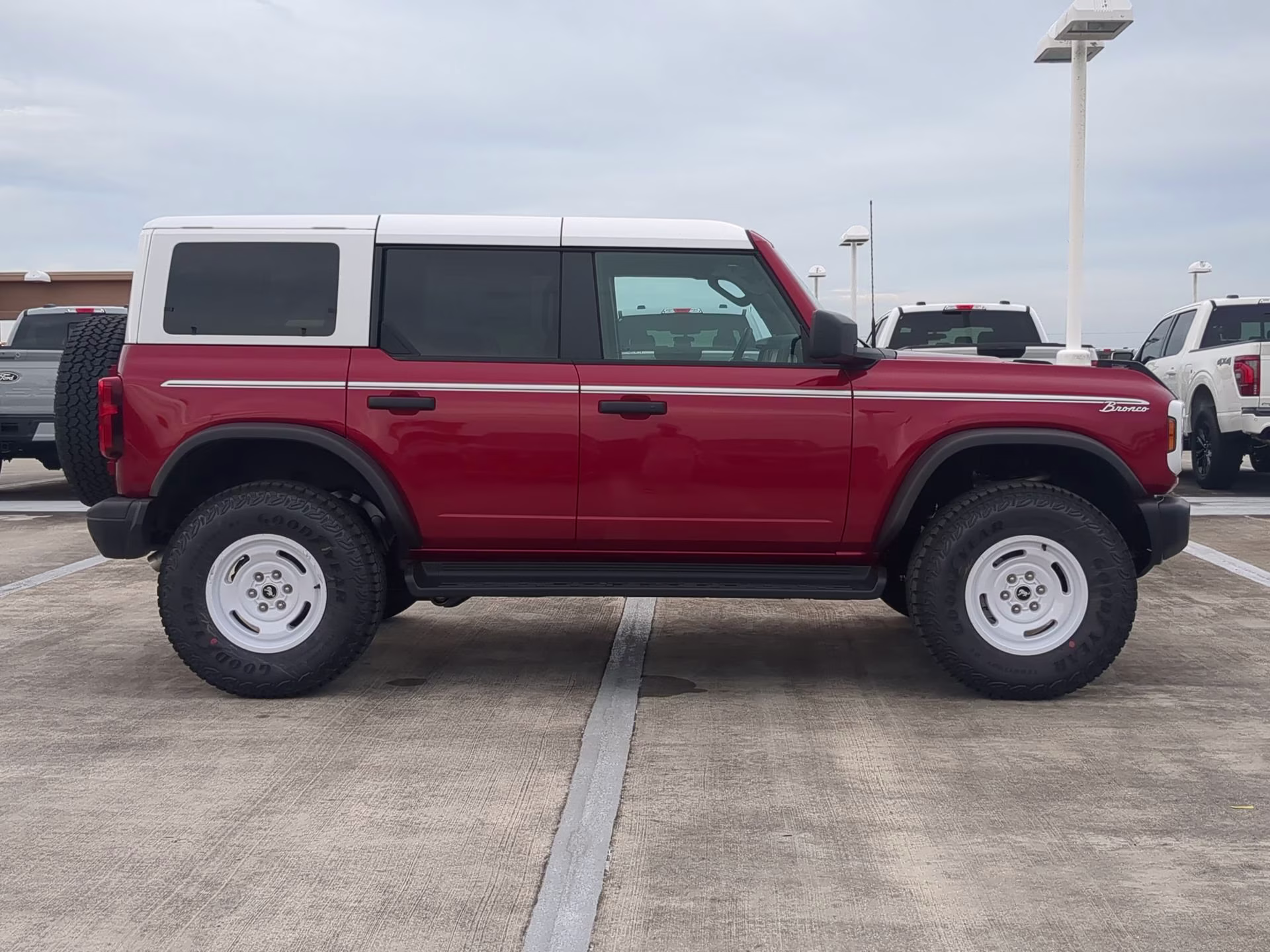 2026 Ruby Red Metallic Tinted Clearcoat Ford Bronco Heritage Edition 4X4 Convertible