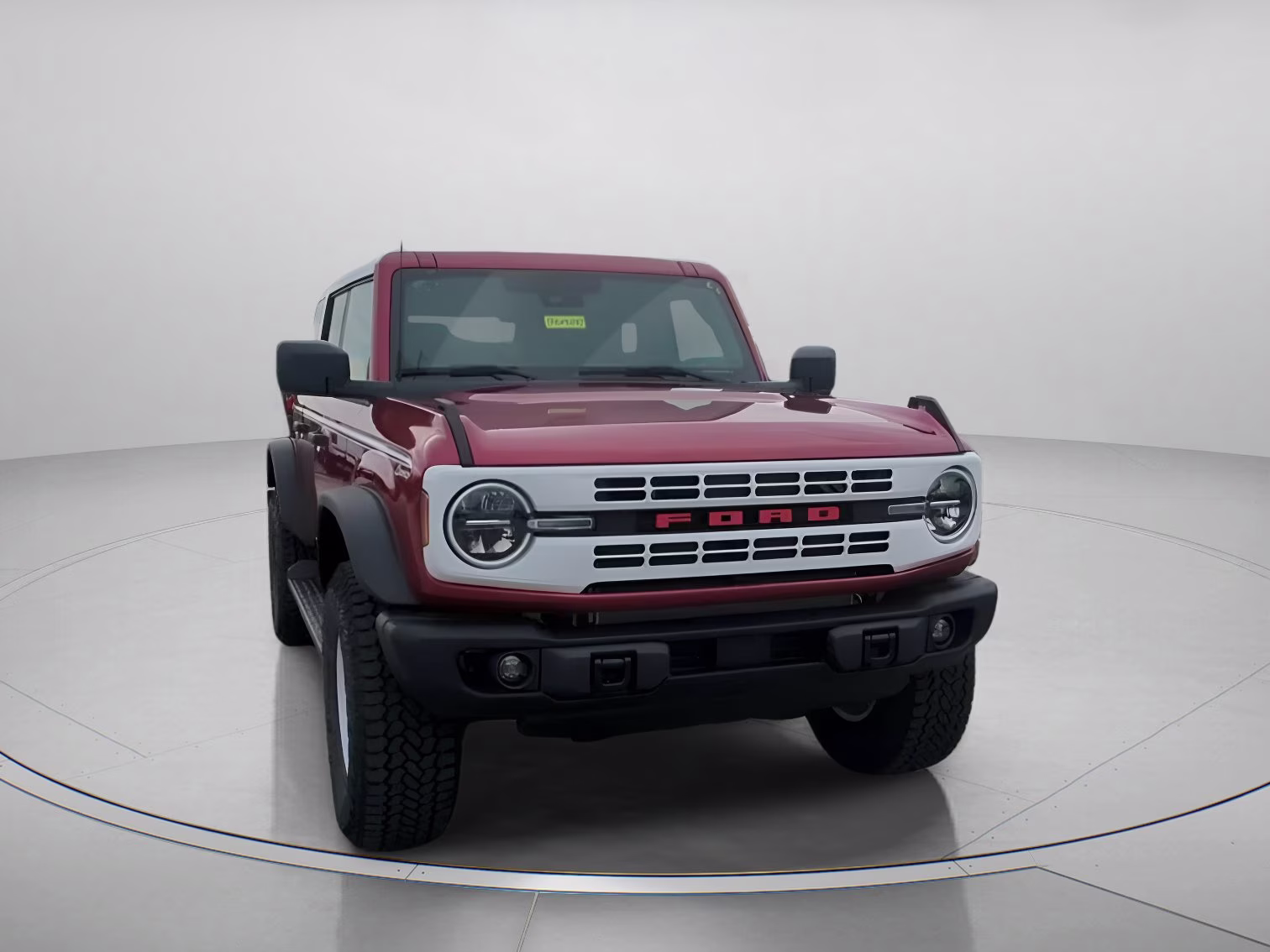 2026 Ruby Red Metallic Tinted Clearcoat Ford Bronco Heritage Edition 4X4 Convertible
