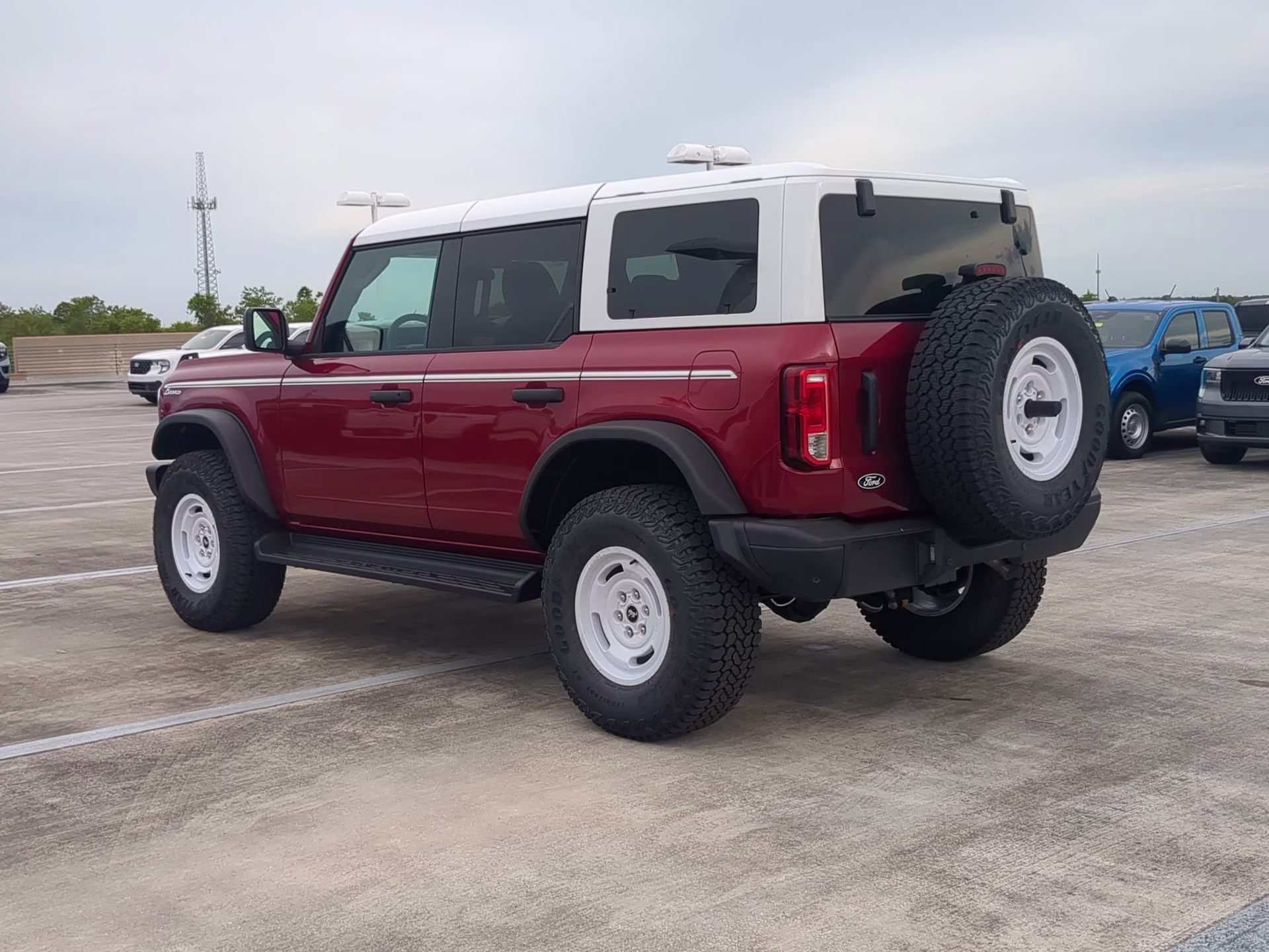 2026 Ruby Red Metallic Tinted Clearcoat Ford Bronco Heritage Edition 4X4 Convertible
