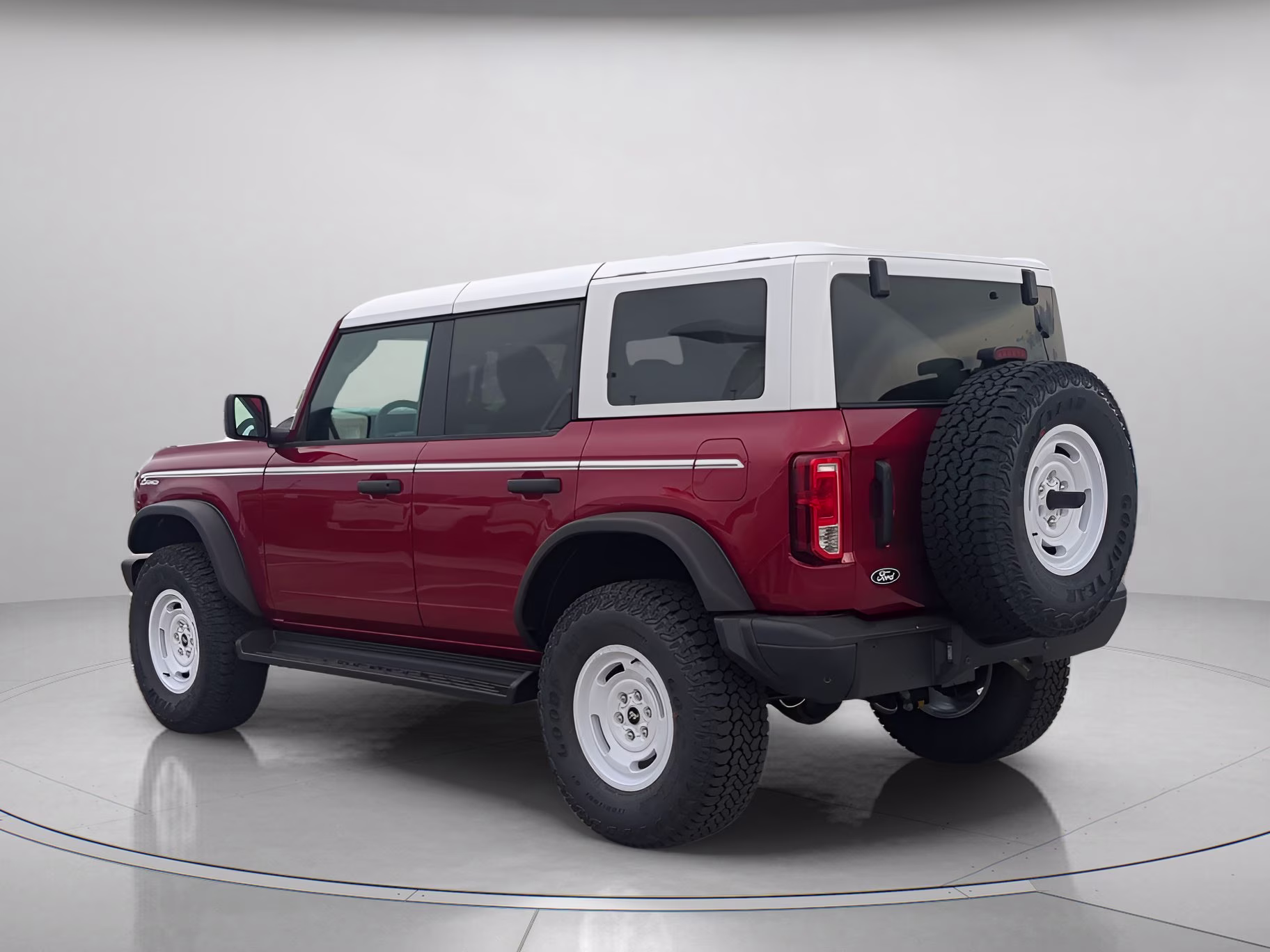 2026 Ruby Red Metallic Tinted Clearcoat Ford Bronco Heritage Edition 4X4 Convertible