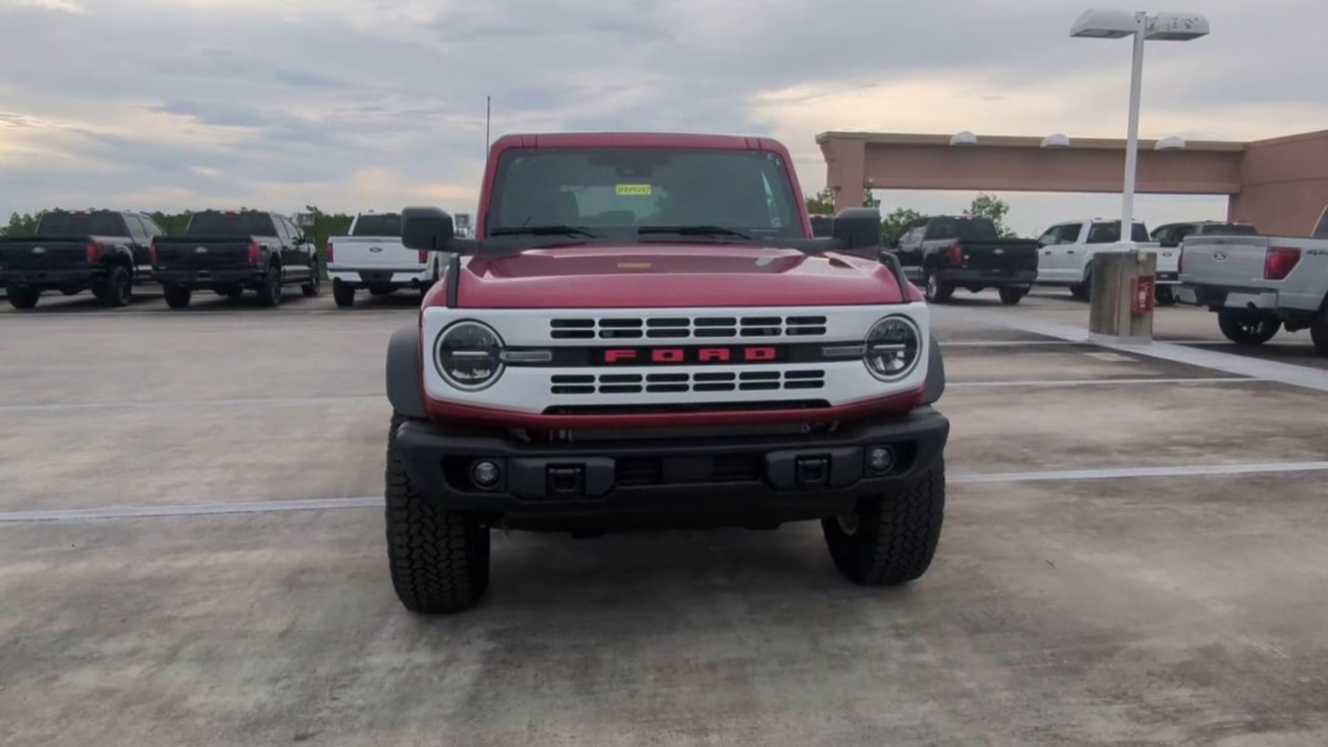 2026 Ruby Red Metallic Tinted Clearcoat Ford Bronco Heritage Edition 4X4 Convertible