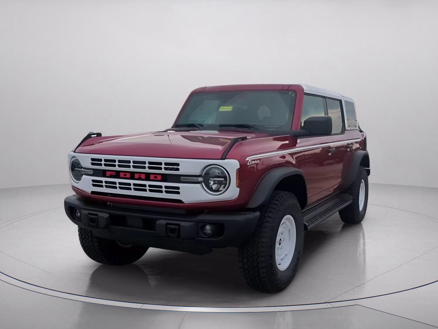 2026 Ruby Red Metallic Tinted Clearcoat Ford Bronco Heritage Edition 4X4 Convertible