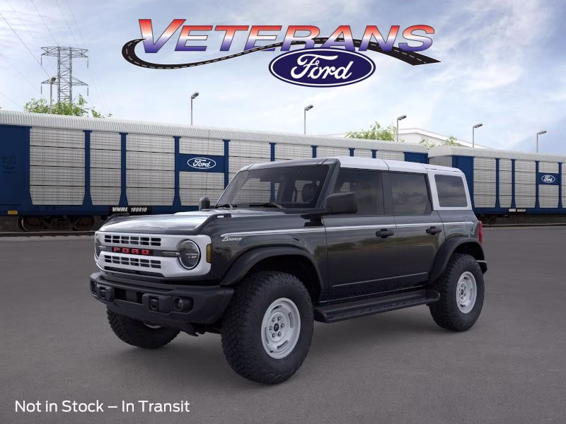 2026 Shadow Black Ford Bronco Heritage Edition 4X4 Convertible