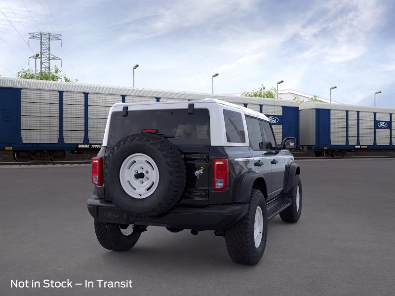 2026 Shadow Black Ford Bronco Heritage Edition 4X4 Convertible