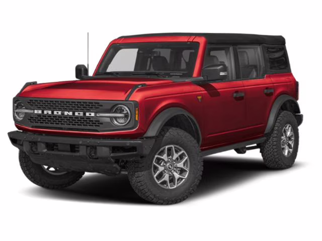 2026 Ruby Red Ford Bronco Badlands 4X4 Convertible