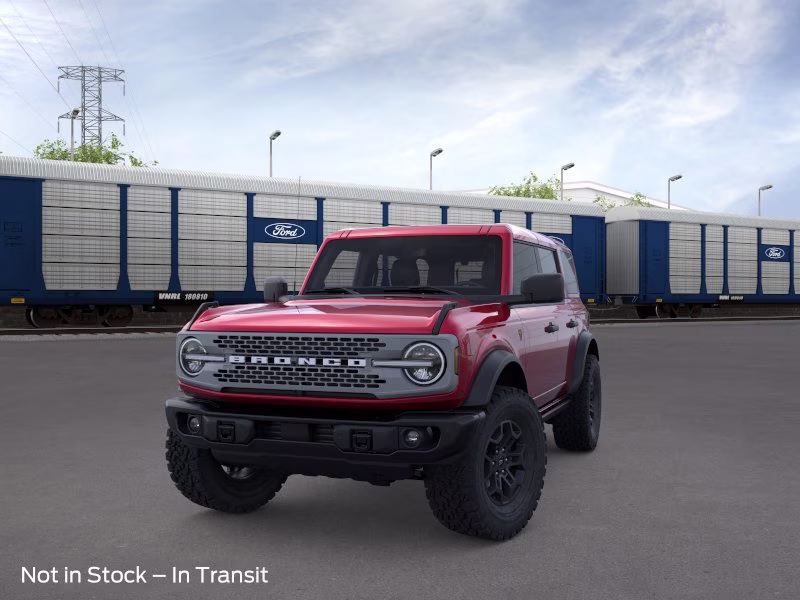 2026 Ruby Red Metallic Tinted Clearcoat Ford Bronco Badlands 4X4 Convertible