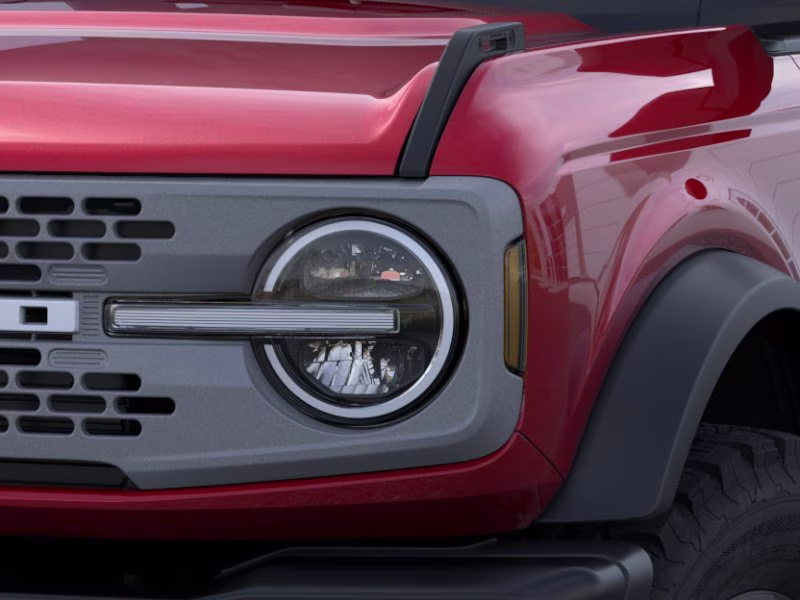2026 Ruby Red Metallic Tinted Clearcoat Ford Bronco Badlands 4X4 Convertible