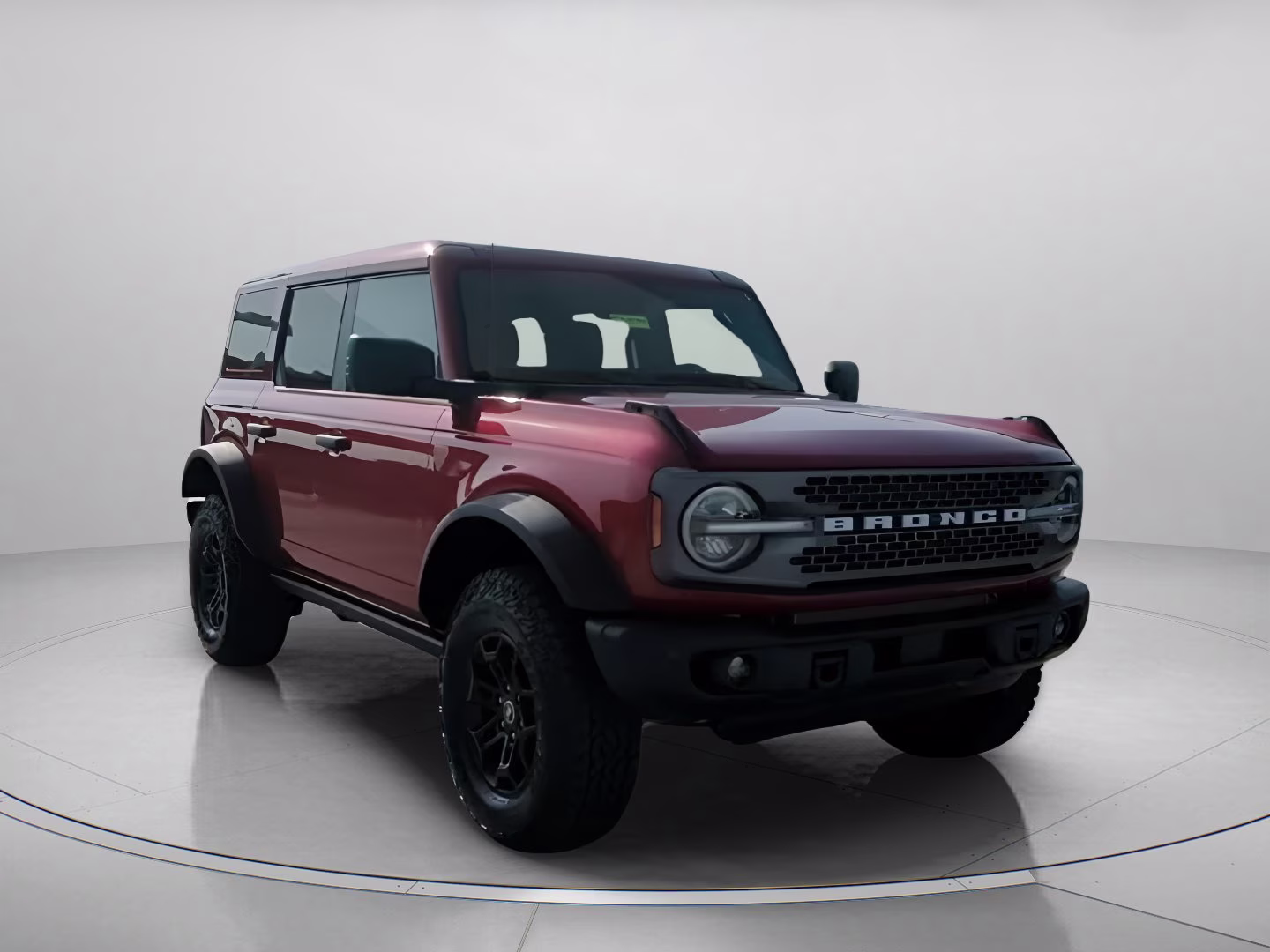 2026 Ruby Red Metallic Tinted Clearcoat Ford Bronco Badlands 4X4 Convertible