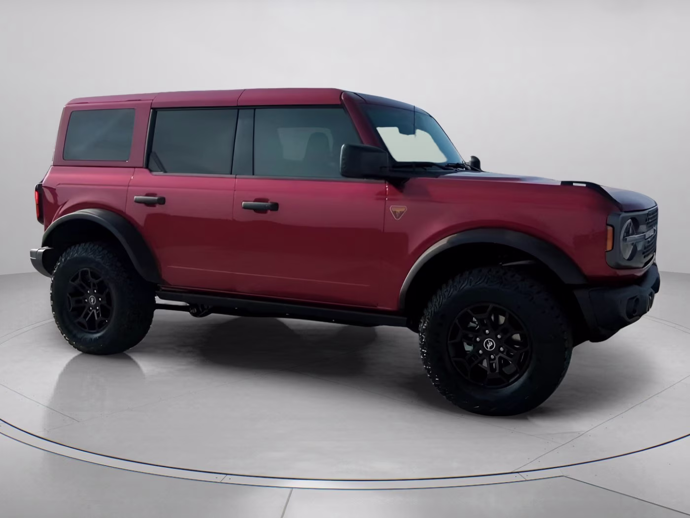 2026 Ruby Red Metallic Tinted Clearcoat Ford Bronco Badlands 4X4 Convertible