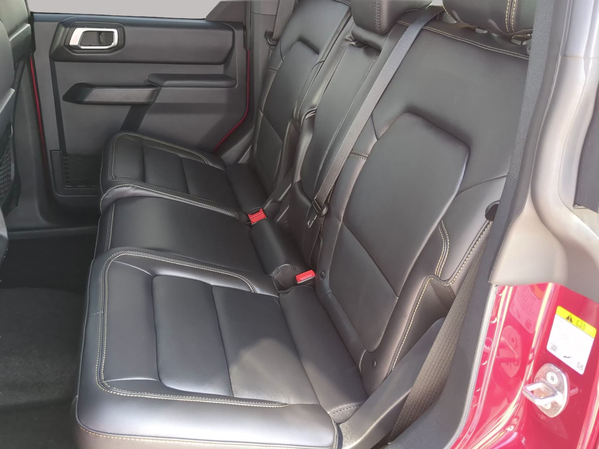 2026 Ruby Red Metallic Tinted Clearcoat Ford Bronco Badlands 4X4 Convertible