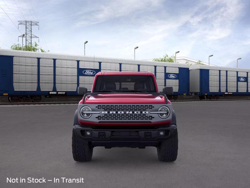 2026 Ruby Red Metallic Tinted Clearcoat Ford Bronco Badlands 4X4 Convertible
