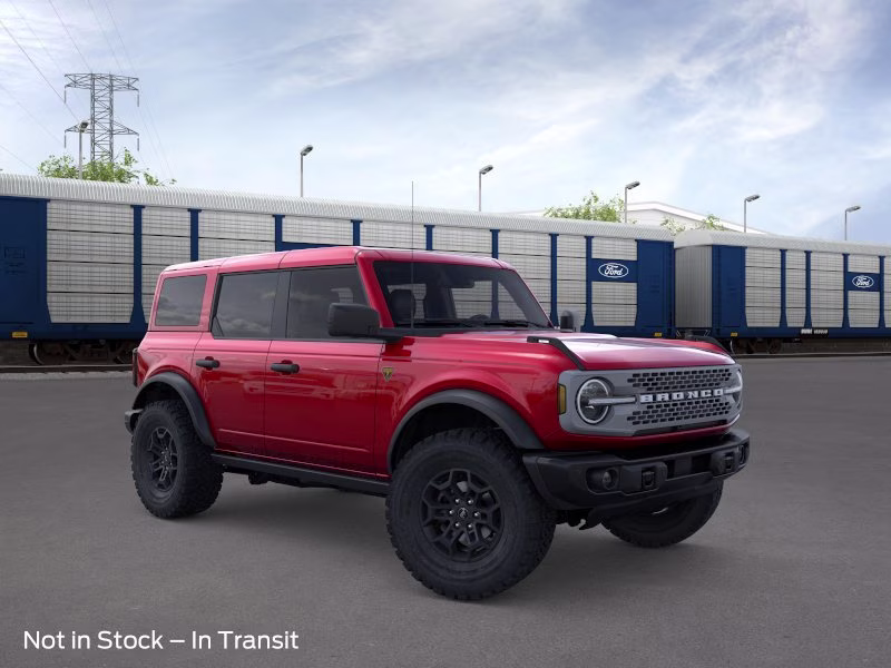 2026 Ruby Red Metallic Tinted Clearcoat Ford Bronco Badlands 4X4 Convertible