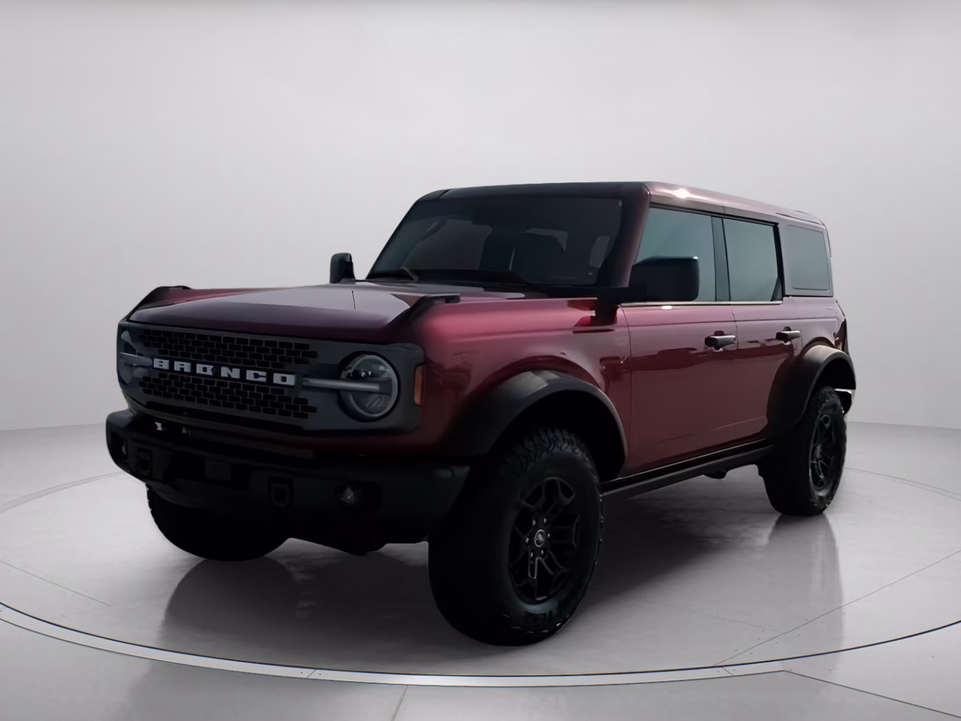 2026 Ruby Red Metallic Tinted Clearcoat Ford Bronco Badlands 4X4 Convertible