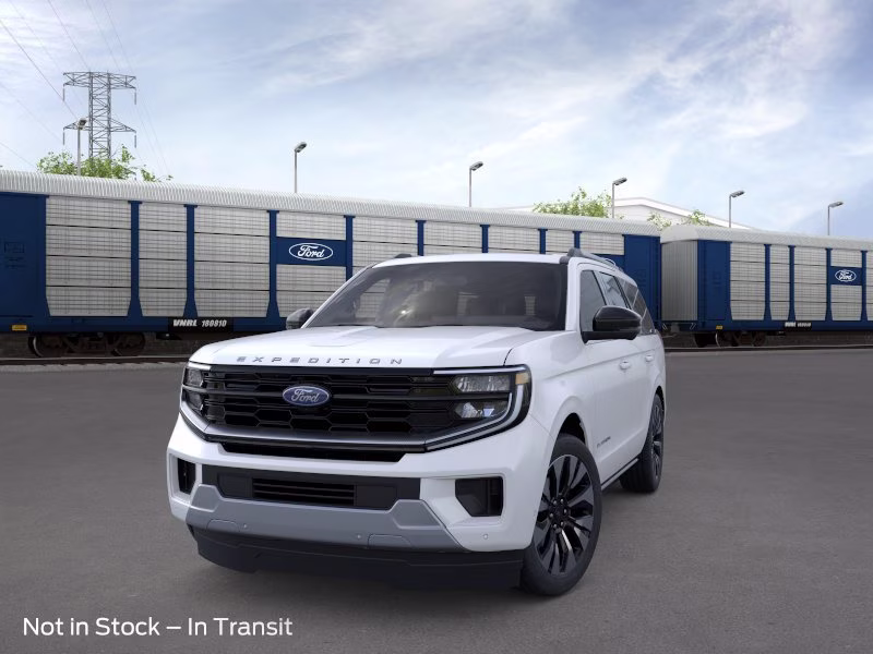 2026 Star White Metallic Tri-Coat Ford Expedition Platinum 4X4 SUV