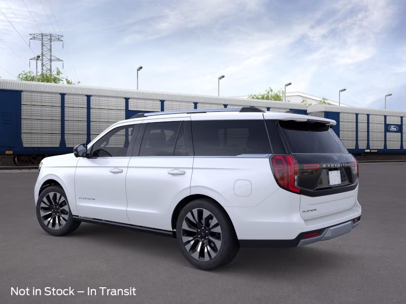 2026 Star White Metallic Tri-Coat Ford Expedition Platinum 4X4 SUV