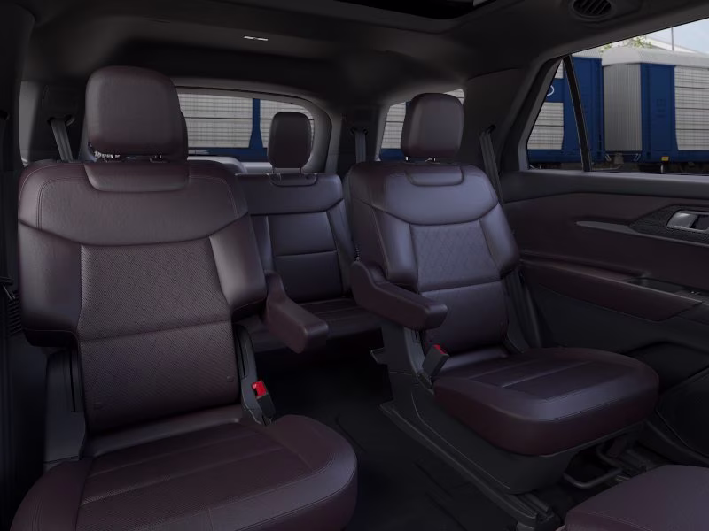 2026 Space White Metallic Ford Explorer Platinum RWD SUV