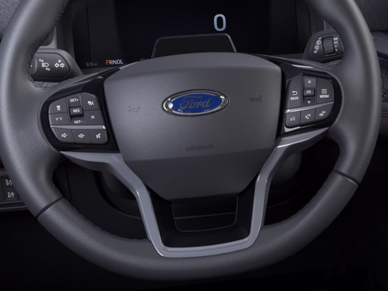 2026 Space White Metallic Ford Explorer Platinum RWD SUV