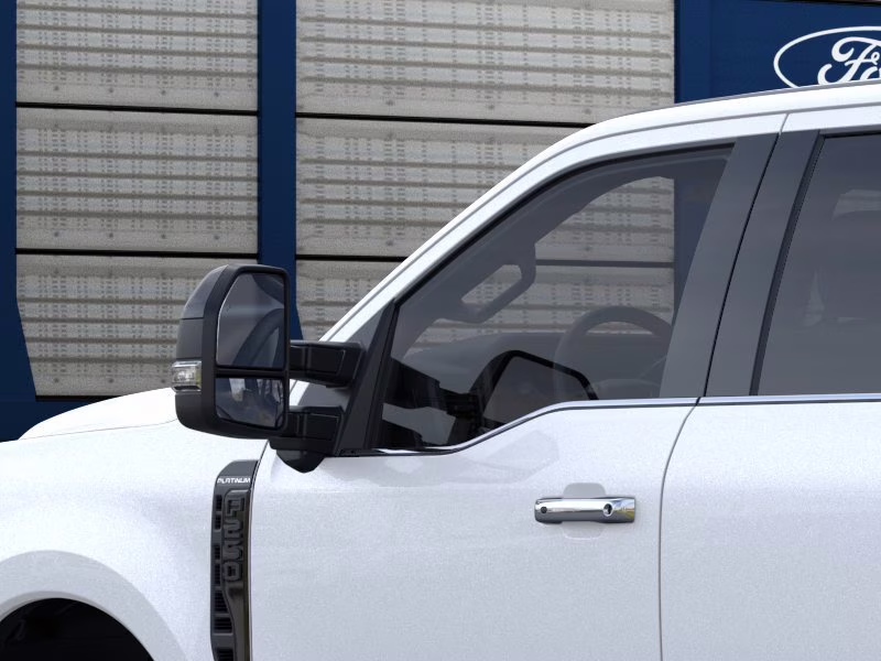 2026 Star White Metallic Tri-Coat Ford Super Duty F-250 SRW Platinum Crew Cab Pickup 4X4 Truck