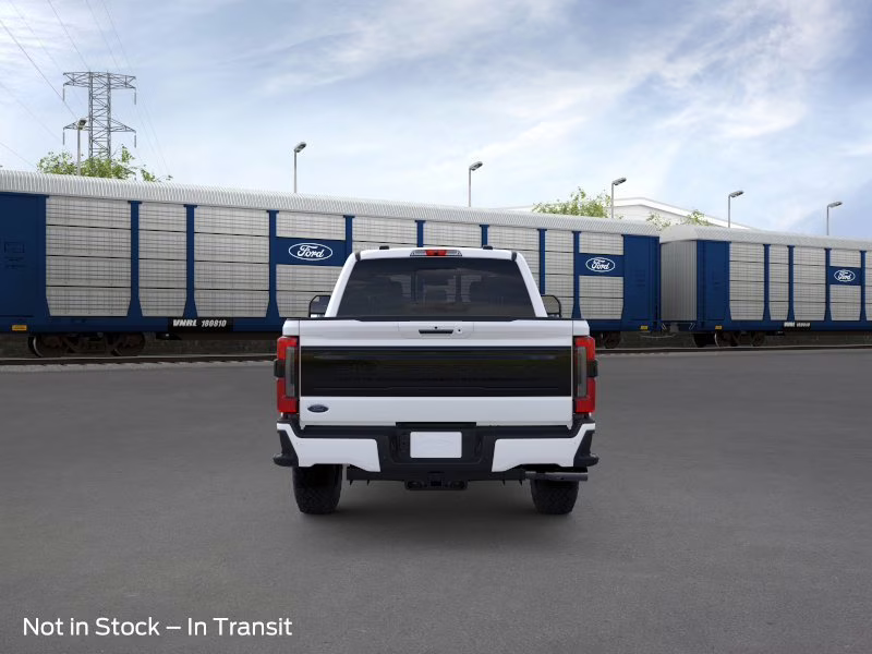 2026 Star White Metallic Tri-Coat Ford Super Duty F-250 SRW Platinum Crew Cab Pickup 4X4 Truck