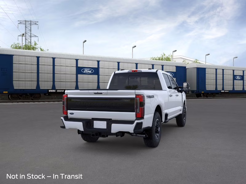 2026 Star White Metallic Tri-Coat Ford Super Duty F-250 SRW Platinum Crew Cab Pickup 4X4 Truck