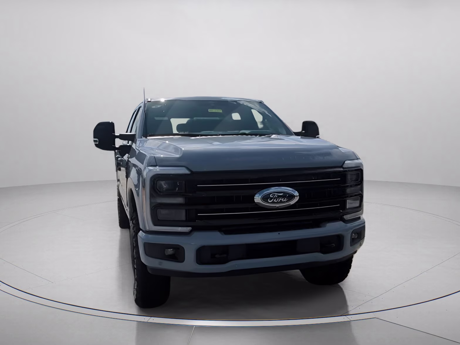 2026 Glacier Gray Metallic Tri-Coat Ford Super Duty F-250 SRW Platinum Crew Cab Pickup 4X4 Truck