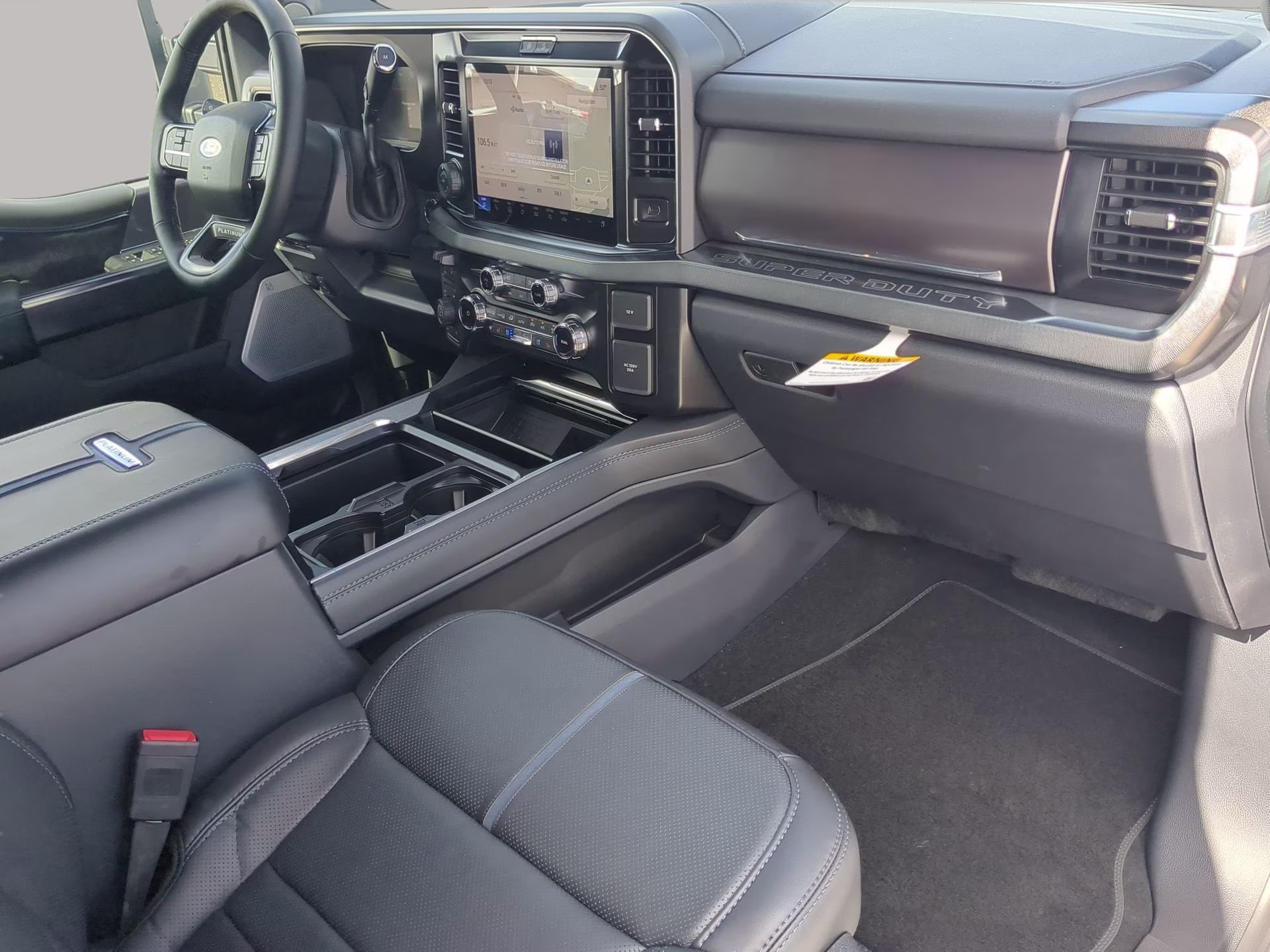 2026 Glacier Gray Metallic Tri-Coat Ford Super Duty F-250 SRW Platinum Crew Cab Pickup 4X4 Truck