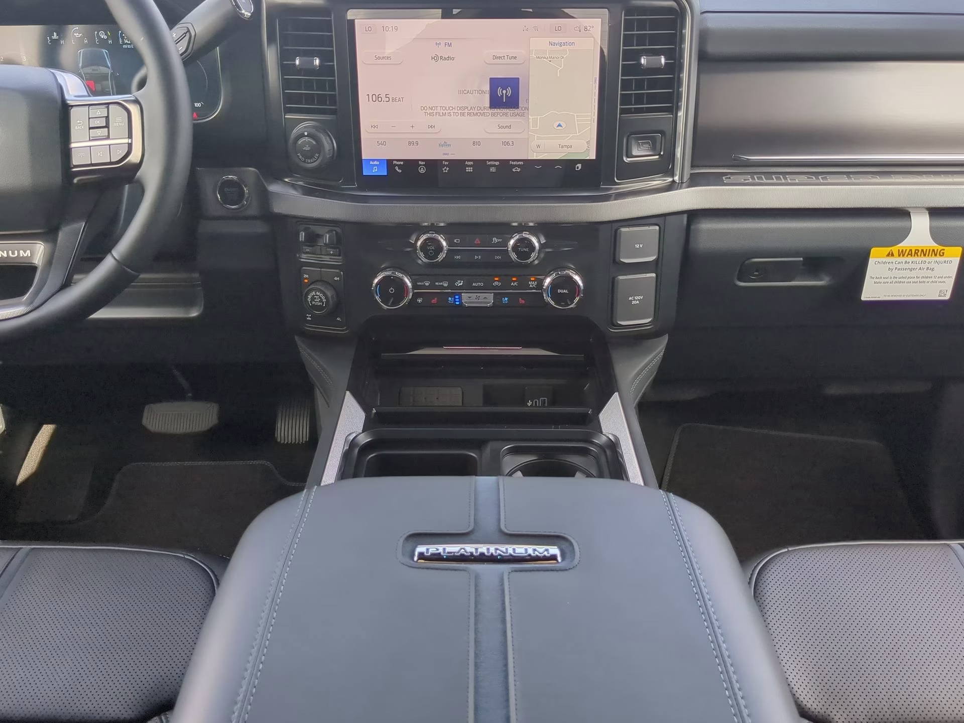 2026 Glacier Gray Metallic Tri-Coat Ford Super Duty F-250 SRW Platinum Crew Cab Pickup 4X4 Truck