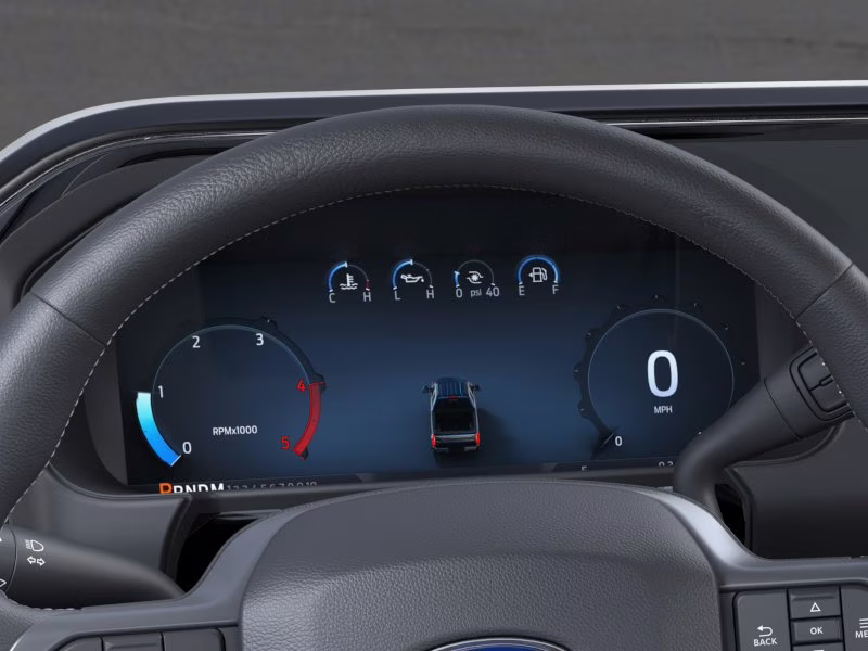 2026 Agate Black Metallic Ford Super Duty F-250 SRW LARIAT Crew Cab Pickup 4X4 Truck