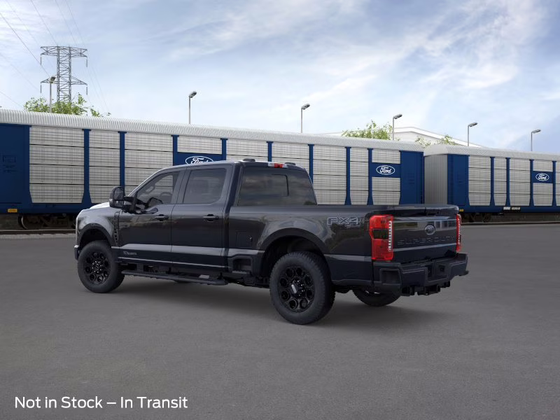 2026 Agate Black Metallic Ford Super Duty F-250 SRW LARIAT Crew Cab Pickup 4X4 Truck