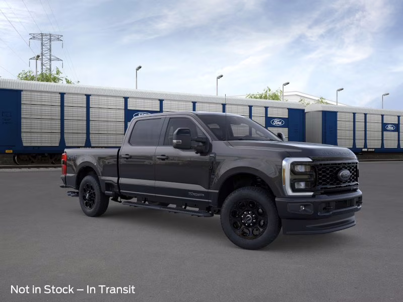 2026 Agate Black Metallic Ford Super Duty F-250 SRW LARIAT Crew Cab Pickup 4X4 Truck