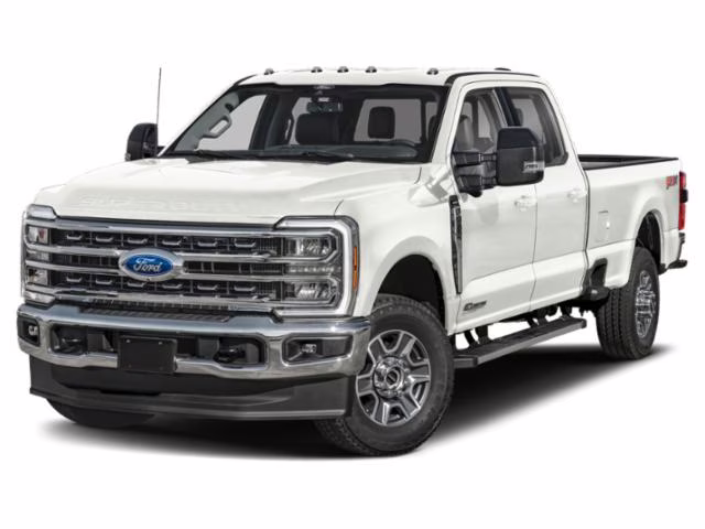 2026 White Ford Super Duty F-350 DRW LARIAT Crew Cab Pickup 4X4 Truck