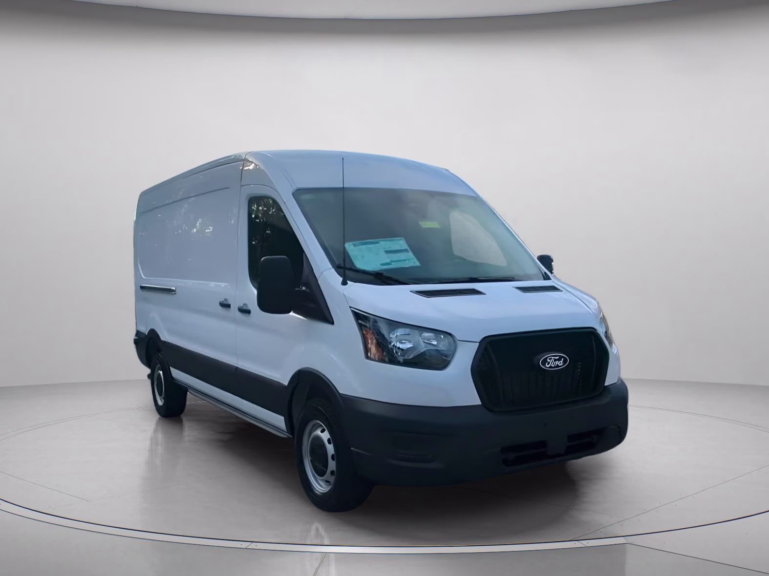 2026 Oxford White Ford Transit Cargo Van XL RWD Van