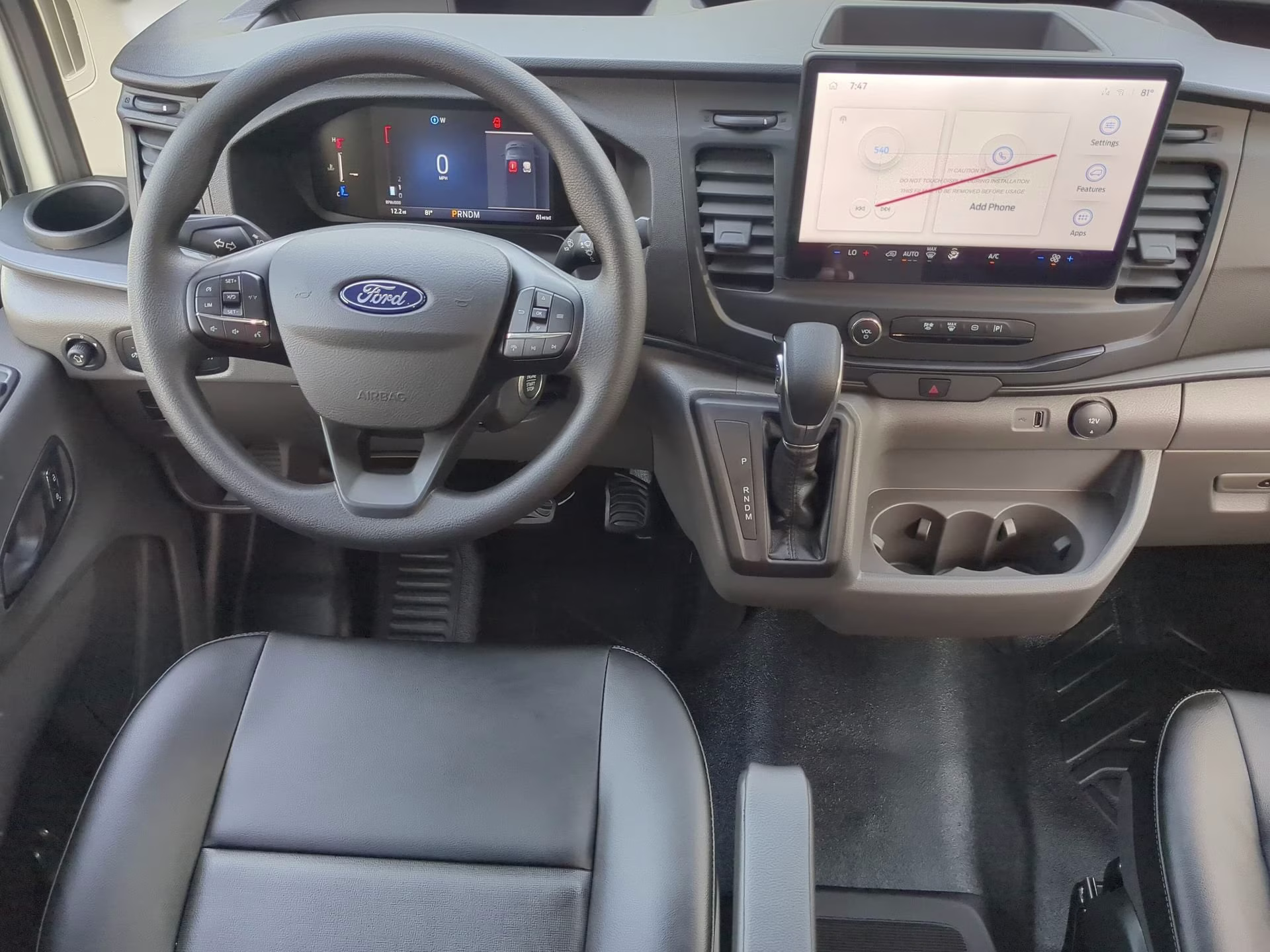 2026 Oxford White Ford Transit Cargo Van RWD Van