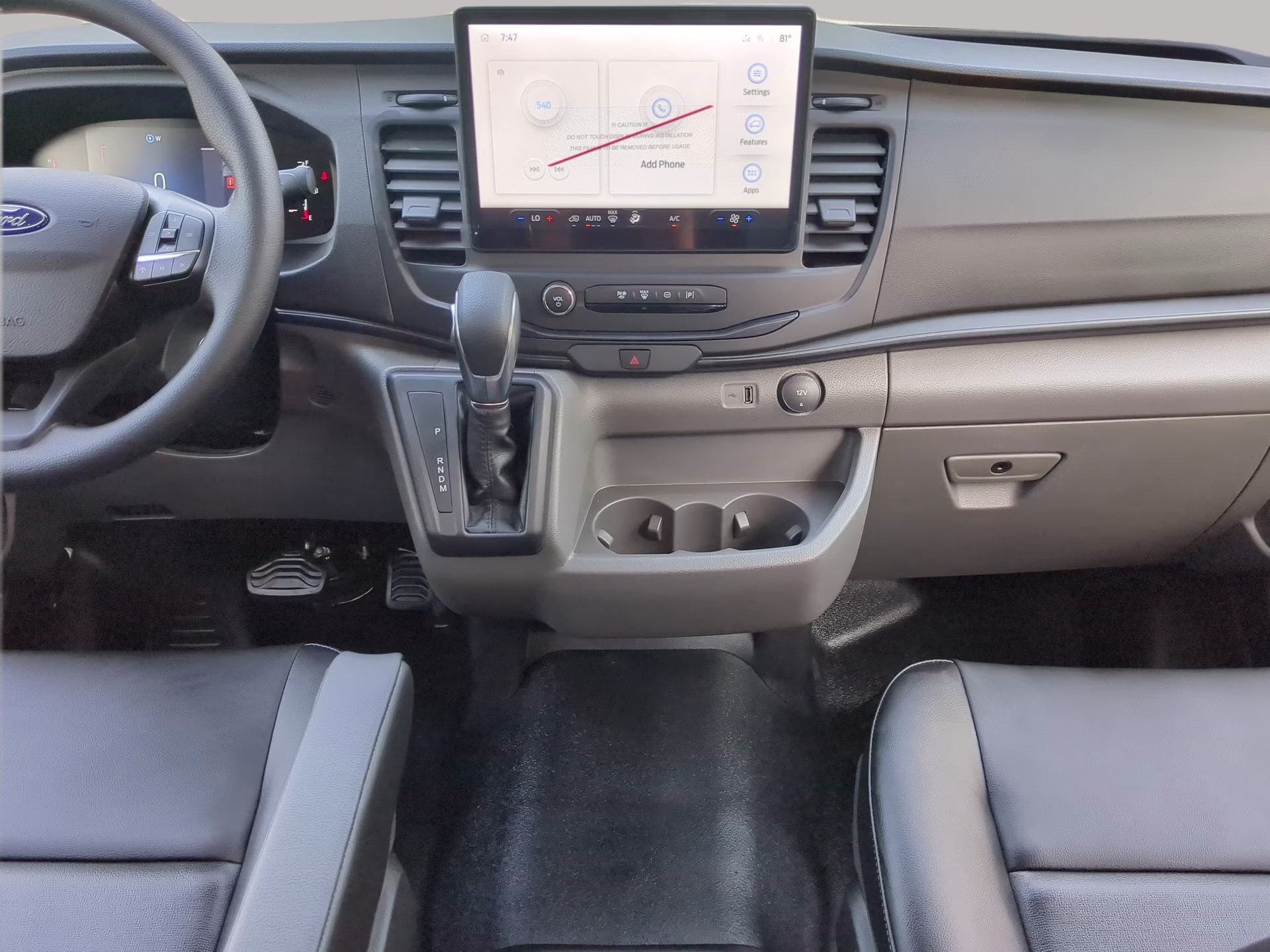 2026 Oxford White Ford Transit Cargo Van RWD Van