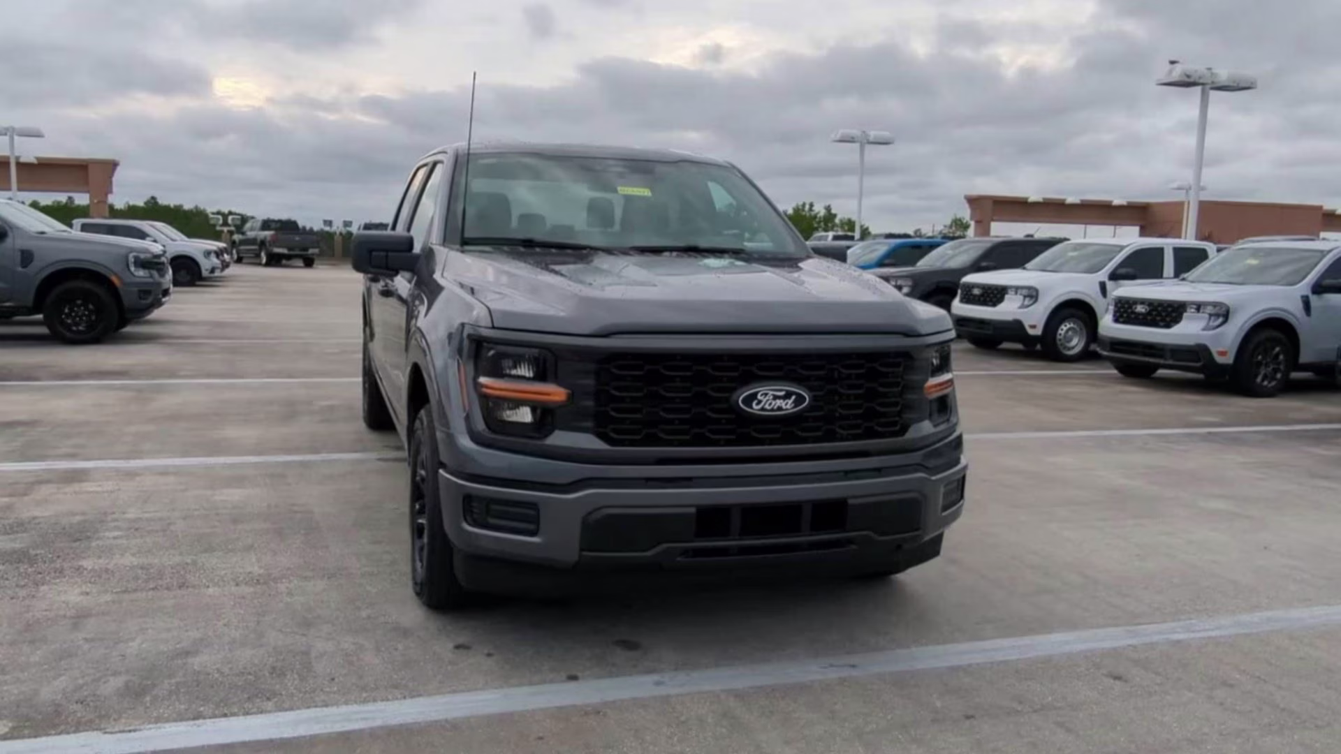 2026 Carbonized Gray Metallic Ford F-150 STX Crew Cab Pickup RWD Truck