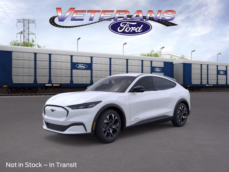 2026 Star White Metallic Tri-Coat Ford Mustang Mach-E Select RWD SUV