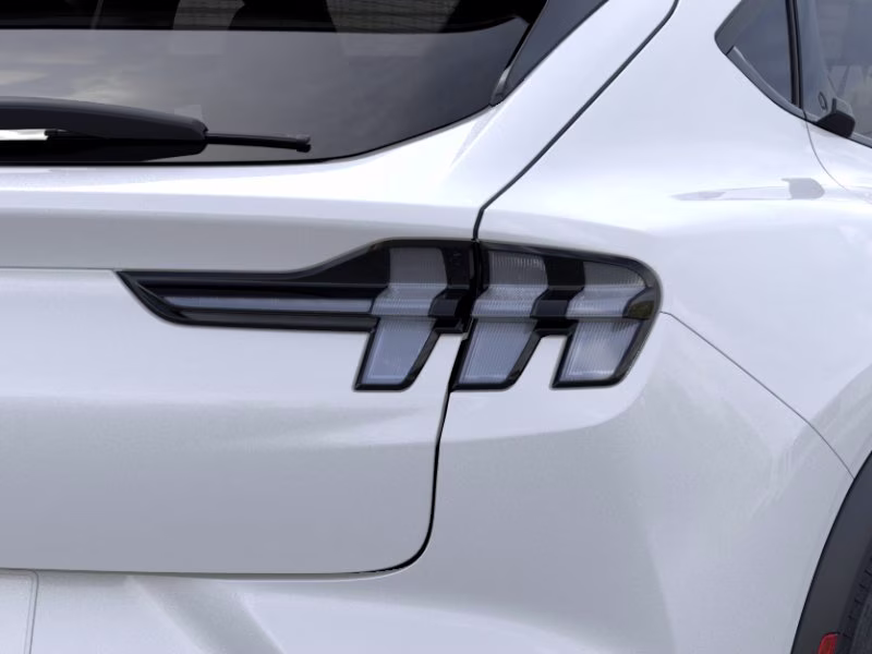 2026 Star White Metallic Tri-Coat Ford Mustang Mach-E Select RWD SUV