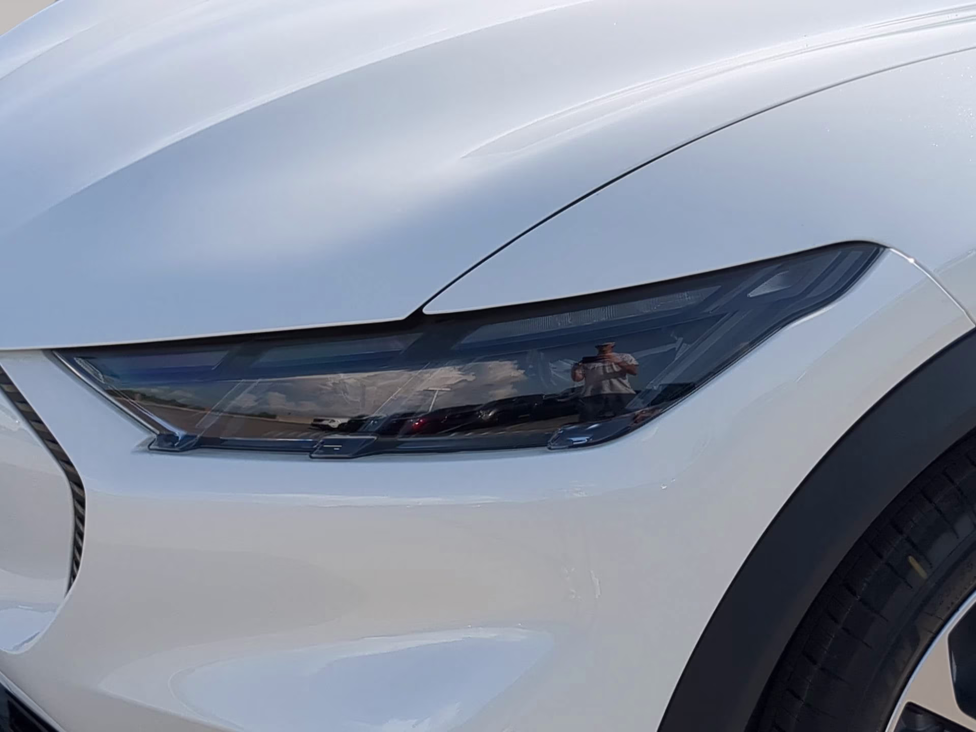 2026 Star White Metallic Tri-Coat Ford Mustang Mach-E Select RWD SUV