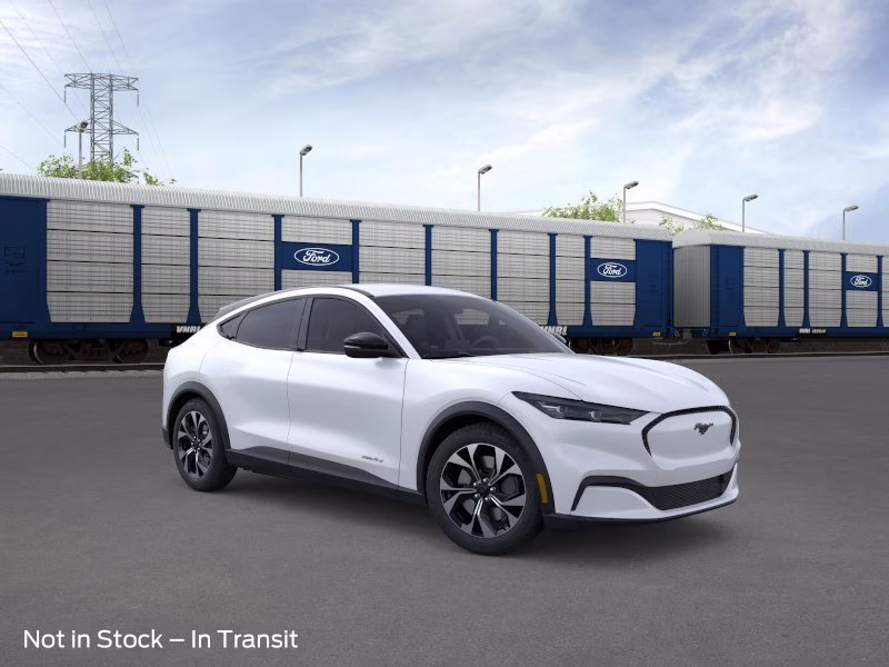 2026 Star White Metallic Tri-Coat Ford Mustang Mach-E Select RWD SUV