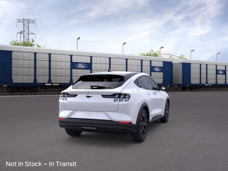 2026 Star White Metallic Tri-Coat Ford Mustang Mach-E Select RWD SUV