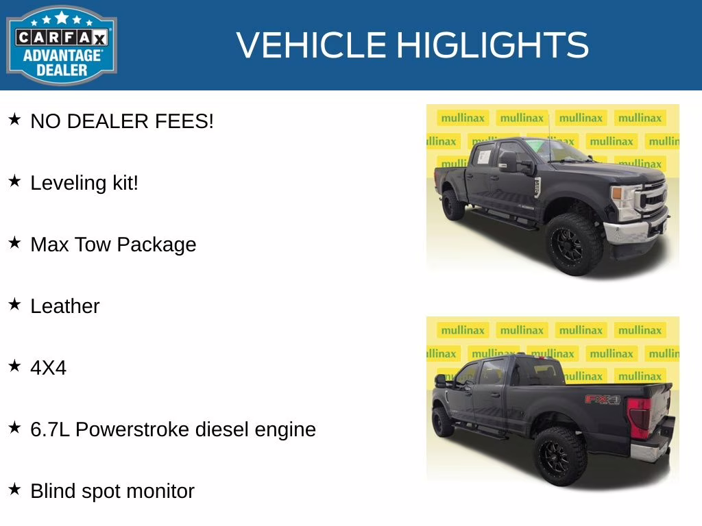 2022 Blue Metallic Ford Super Duty F-250 SRW XLT 4X4 Truck