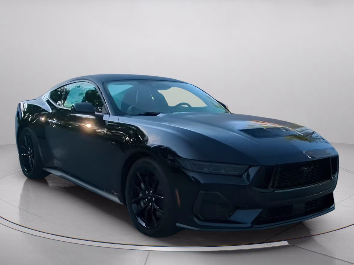 2026 Shadow Black Ford Mustang GT Premium RWD Coupe