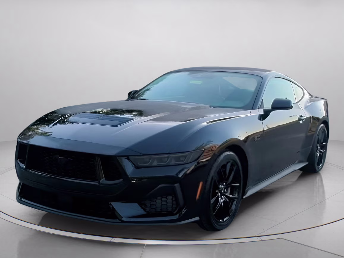 2026 Shadow Black Ford Mustang GT Premium RWD Coupe