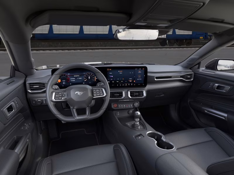 2026 Shadow Black Ford Mustang GT Premium RWD Coupe