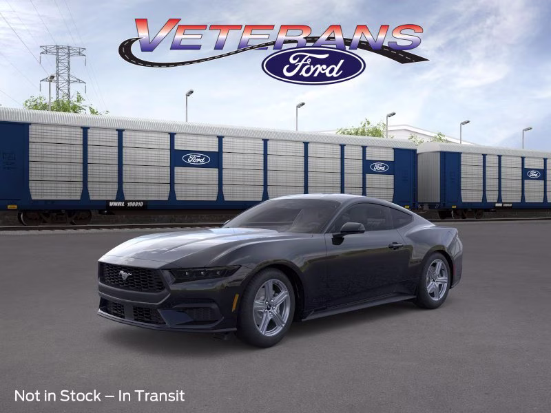 2026 Shadow Black Ford Mustang EcoBoost RWD Coupe