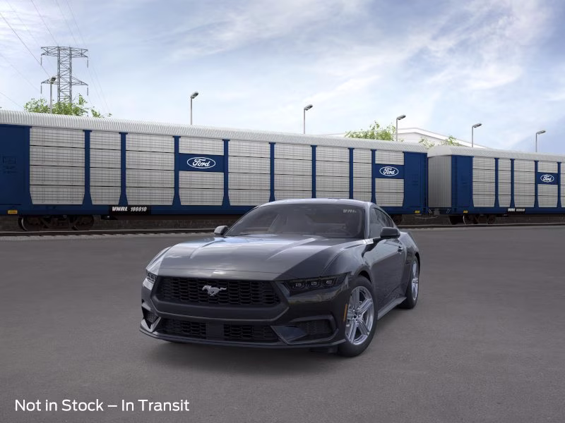 2026 Shadow Black Ford Mustang EcoBoost RWD Coupe