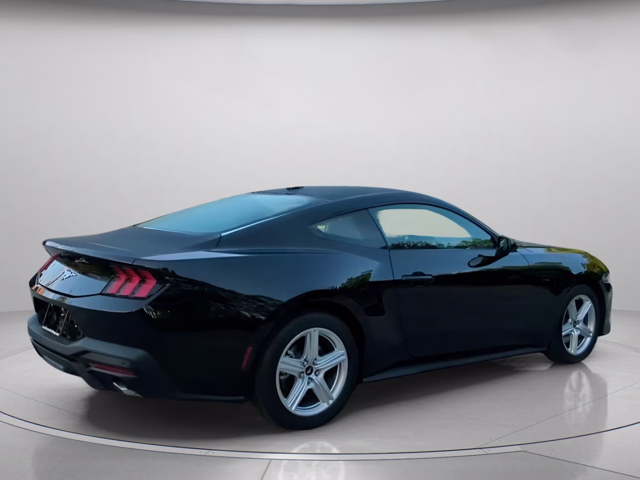 2026 Shadow Black Ford Mustang EcoBoost RWD Coupe