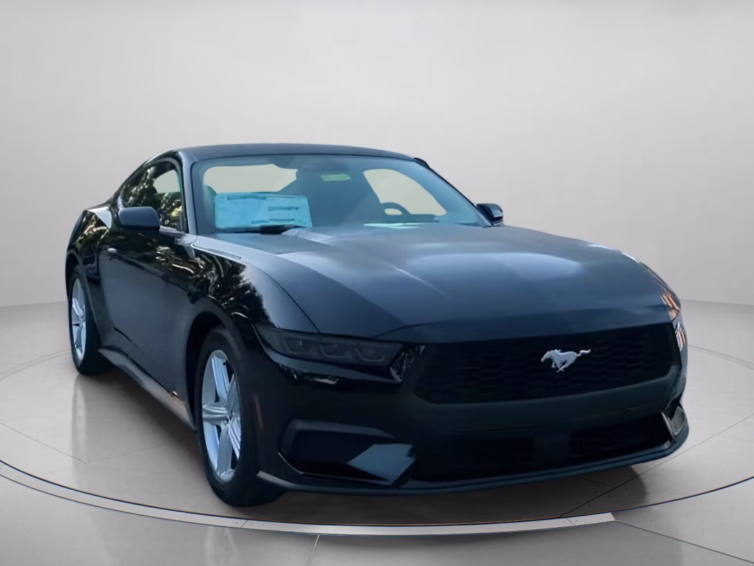 2026 Shadow Black Ford Mustang EcoBoost RWD Coupe